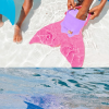 Adjustable Swim Fin Diving Monofin Swimming Foot Flipper Mono Fin