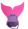 Adjustable Swim Fin Diving Monofin Swimming Foot Flipper Mono Fin