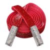 Silver Metallic Drawstring Single-Sided Velvet Decorative Drawstring Hoodies Sweatpants Shorts Replacement Drawstring,Red Silver