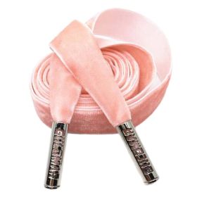 Single-Sided Velvet Flat Drawstring Decorative Replacement Drawstring for Hoodies Sweatpants Shorts,Flesh Pink