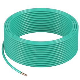10 AWG Solid THHN Wire, 100% OFC Copper Electrical Building Wire with Nylon Jacket PVC Insulation, Rated for Up to 600 Volts