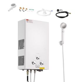 Portable Propane Water Heater, 10L Tankless Outdoor Water Heater, 68000 BTU 2.64 GPM Instant Hot Water