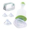 Choking Rescue Device, Portable Airway Clear Anti Choking Suction Device with 5 Multi-size Masks and 1 Storage Bag