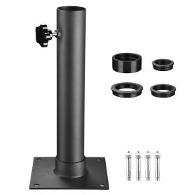 Flagpole Base Dock Deck Mount | 22FPS002-FPB-06 Upgraded Version