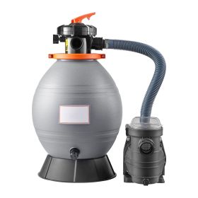 Sand Filter Pump for Above Ground Pool, 16 in, 3500 GPH, 3/4 HP Swimming Pool Sand Filter Pump System