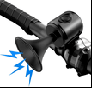 Bike Horn,120dB Bicycle Bells IPX4 Waterproof Bike Bell with 300mAh Battery Operated Electric Horn for Mountain/Road Bike/Scooters Adult and Kids