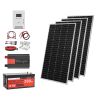 800W 12V Complete Solar Power Kit