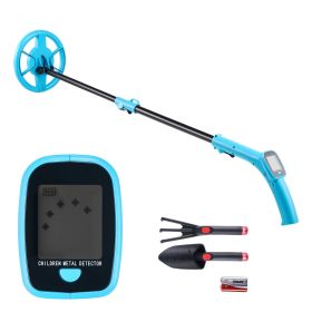 Metal Detector, 4", Lightweight Metal Detector with LCD Display, 6" IP68 Waterproof Search Coil, Adjustable 25.6"-36.6" High Accuracy Gold Detector