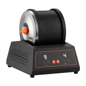 Rock Tumbler Kit, 4lbs Rock Polishing Kit, 4 Speed Settings 9-Day Polishing Timer Stone Polishing Kit