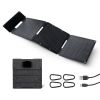 30W Foldable Solar Panel Charger, 16BB N-Type Monocrystalline Solar Panel 24% Efficiency, Ultra-Light Portable with USB-A