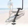 Boat Trailer Steps, 2-Step, Heavy-Duty Boat Trailer Steps with Handle, Non-Slip Surface, 3 Mounting Angle Options