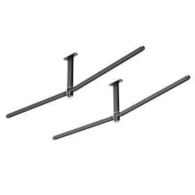 Kayak Storage Rack for 2 Kayaks, Holds Up to 250 lbs, Heavy Duty Adjustable Ceiling Rack for Garage Ceiling Mount