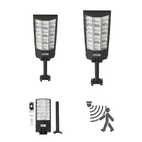 8000W Solar Street Lights Outdoor, 450000LM, Commercial Parking Lot Lights Dusk to Dawn, LED Flood Security Lamp with Motion Sensor