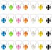 28 Pcs Swimming Nose Clip, Silicone Waterproof Swim Nose Plugs for Kids