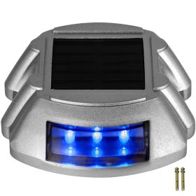 Driveway Lights 24-Pack, Solar Driveway Lights with Switch Button, Solar Deck Lights Waterproof