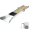 Folding Aluminum Alloy Sluice Box, Compact 50" Sluice Boxes for Gold, Lightweight Gold Sluice Equipment, Portable Sluice Boxes with Miner's Moss