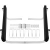 Boat Trailer Guide-ons, 2 PCS Rustproof Steel Trailer Guide ons, Trailer Guides with Carpet-Padded Boards, Mounting Parts Included, for Ski Boat