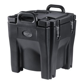Insulated Food Carrier, 32Qt Capacity, Stackable Catering Hot Box w/Stainless Steel Barrel