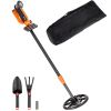 Metal Detector for Kids, 6 Inch, 25''-37'' Adjustable Gold Detector, IP68 Waterproof Search Coil with LCD Display Advanced DSP Chip