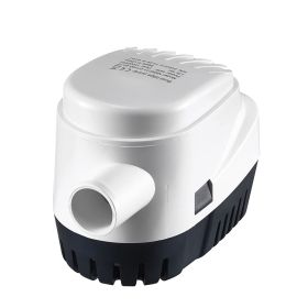 Bilge Pump, 1100GPH 12V Automatic Submersible Boat Bilge Water Pump with Float Switch, 1.1" Outlet Diameter, Small Boat Bilge Pump