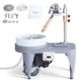 Gem Faceting Machine, 2800RPM Jade Grinding Polishing Machine, 180W 110V Rock Polisher Jewel Angle Polisher