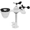 7-in-1 Wireless Weather Station, 7.5 in Color Display, Digital Weather Station Indoor Outdoor, for Temperature Humidity Wind Speed/Direction Rain UV