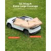 270 Degree Awning, 52 sq.ft Driver Side Vehicle Awning, Waterproof UV50+ Car Side Awnings with Carry Bag