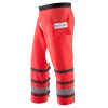 Apron Style Chainsaw Chaps, Class D, 8 Layers Chainsaw Pants with Adjustable Belt & Gear Pocket, Chain Saw Chaps for Men/Women