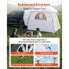 Large SUV Tent for 6 Person, 10 x 9 FT 3-Season SUV Tailgate Tent with Ventilated Doors & Mesh Windows