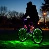 LED Bicycle Wheel Light Accessory – Waterproof Tubing, Fits 20-29 Inch Wheels, Battery Operated, Green – 1 Pack