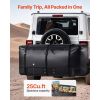 Hitch Cargo Carrier Bag, Waterproof 840D PVC, 59.84 x 24.02 x 30.63 in (25 Cubic Feet)