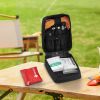 Survival First Aid Kit, 250 Pieces, 600D Nylon Trauma First Aid Bag, Survival Gear and Equipment, Emergency Kits, for Men Women Camping, Boat