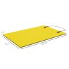 9' x 6' Lily Pad Water Mat for 2 Adults, Floating Water Pad for Lake, Pool, Ocean, Beach, and Boating, Yellow