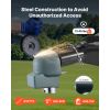 Trailer Coupler Lock, Fits 2-5/16-Inch Cast/Bulldog Trailer Couplers, Heavy Duty Trailer Hitch Lock with 3 Keys, Corrision-resistant