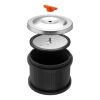 Rock Tumbler Kit, 4lbs Rock Polishing Kit, 4 Speed Settings 9-Day Polishing Timer Stone Polishing Kit