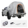 SUV Camping Tent, 8'-8' SUV Tent Attachment for Camping with Rain Layer and Carry Bag, PU2000mm Double Layer Truck Tent, Accommodate 6-8 Person