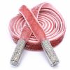 Silver Metallic Drawstring Single-Sided Velvet Decorative Drawstring Hoodies Sweatpants Shorts Replacement Drawstring,Pink