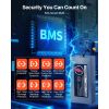 72V Electric Scooter Battery, 20Ah, Ebike Lithium Battery Pack with 50A BMS, Charger, T-Plug Expansion Cable, 500+ Cycles