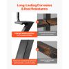 Boat Trailer Steps, 2-Step, Heavy-Duty Boat Trailer Steps with Handle, Non-Slip Surface, 3 Mounting Angle Options