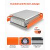 Inflatable Floating Dock, 8 FT Inflatable Dock Platform, Non-Slip Water Air Mat with Portable Carrying Bag and Detachable Ladder