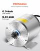 500W Electric Brushless DC Motor Kit - 36V 3000rpm Motor with Upgraded Speed Controller, Throttle Grip Kit for Go Karts E-Bike Motorcycle Scooter