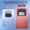 XS8-Drone with HD Dual Camera for Beginners, Large Remote Screen & Body LCD Display, Brushless Motors, Optical Flow Stability