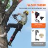 Tree Climbing Spikes, 1 Pair Aluminum Climbing Spurs, 350lbs Load Capacity Tree Climbing Gear with Straps and Spike Protectors
