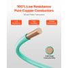 10 AWG Solid THHN Wire, 100% OFC Copper Electrical Building Wire with Nylon Jacket PVC Insulation, Rated for Up to 600 Volts