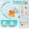 28 Pcs Swimming Nose Clip, Silicone Waterproof Swim Nose Plugs for Kids