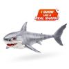 Battery-Powered Robotic Great White Shark Toy with Light-Up Eyes – Water Activated, Swims Like a Real Shark, Ages 3+