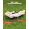 270 Degree Awning, 133 sq.ft Driver Side Vehicle Awning, Waterproof UV50+ Car Side Awnings with Carry Bag