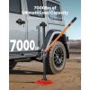 Farm Jack with Base, 60" Utility High Lift Farm Jack, 3.18 Ton (7,000 lbs) Capacity Ratcheting Off Road Utility Jacks