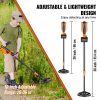 Metal Detector for Kids, 6 Inch, 25''-37'' Adjustable Gold Detector, IP68 Waterproof Search Coil with LCD Display Advanced DSP Chip