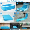Inflatable Pool for Adults 103*69*24inch Family Swim Play Center Pool Blow up Kiddie Pool for Family Inflatable Lounge Pool